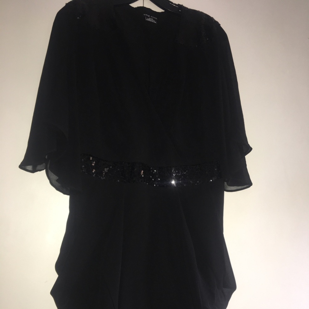 Woman’s Black evening gown